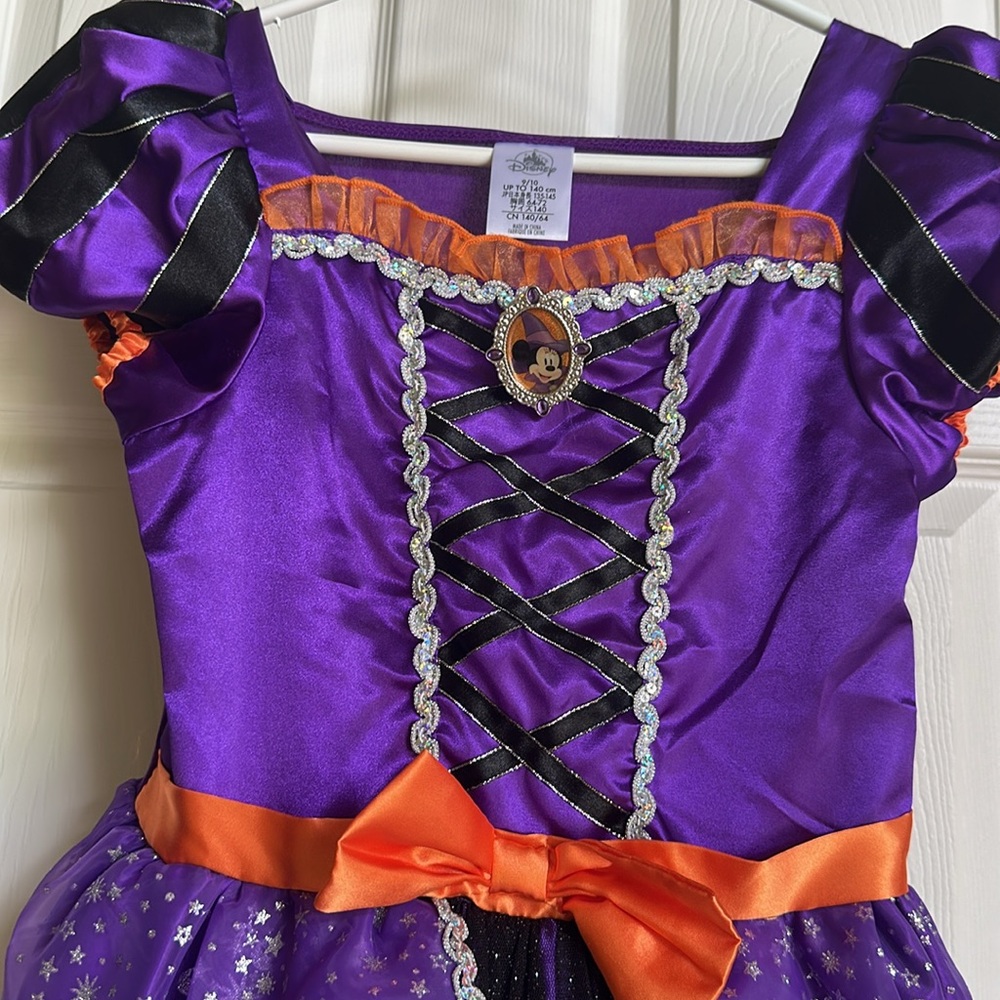 Disney Purple and Orange Minnie, mouse Halloween costume dress - Picture 4 of 8
